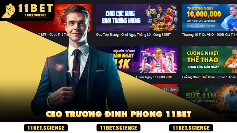 Ceo Trương Đinh Phong 11BET