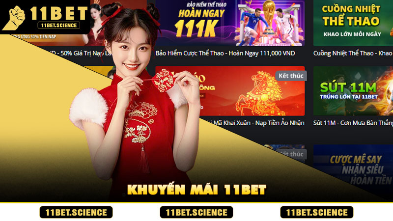 Khuyến mãi 11BET